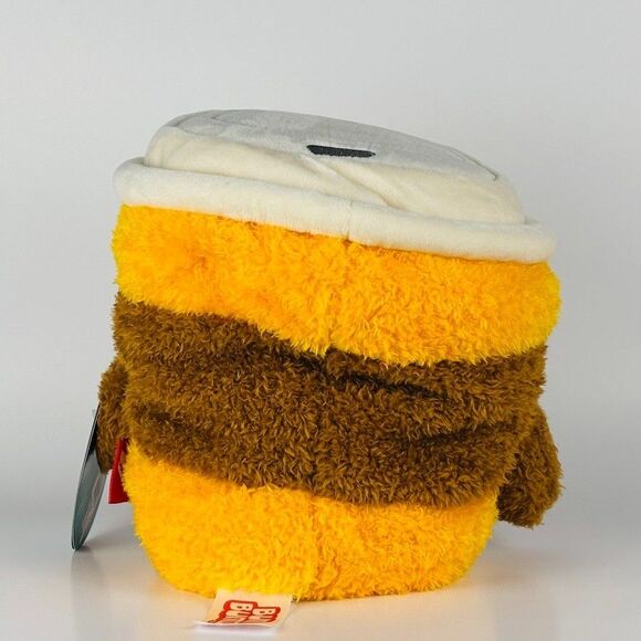 Bumbumz NWT 7.5" Curtis the Coffee Cup SnackBumz Bum Bumz Stuffed Bean Plush - Picture 3 of 6